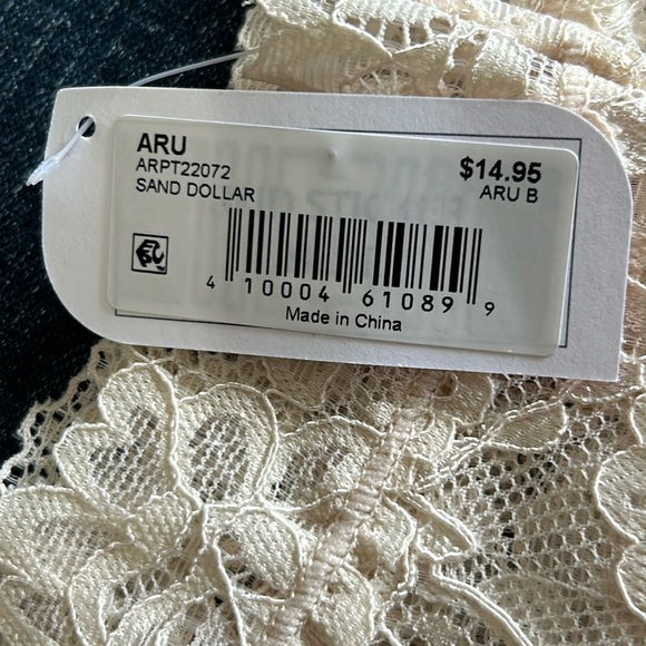 NWT Arula stretch lace cheeky panty, Arula size B - Picture 3 of 5